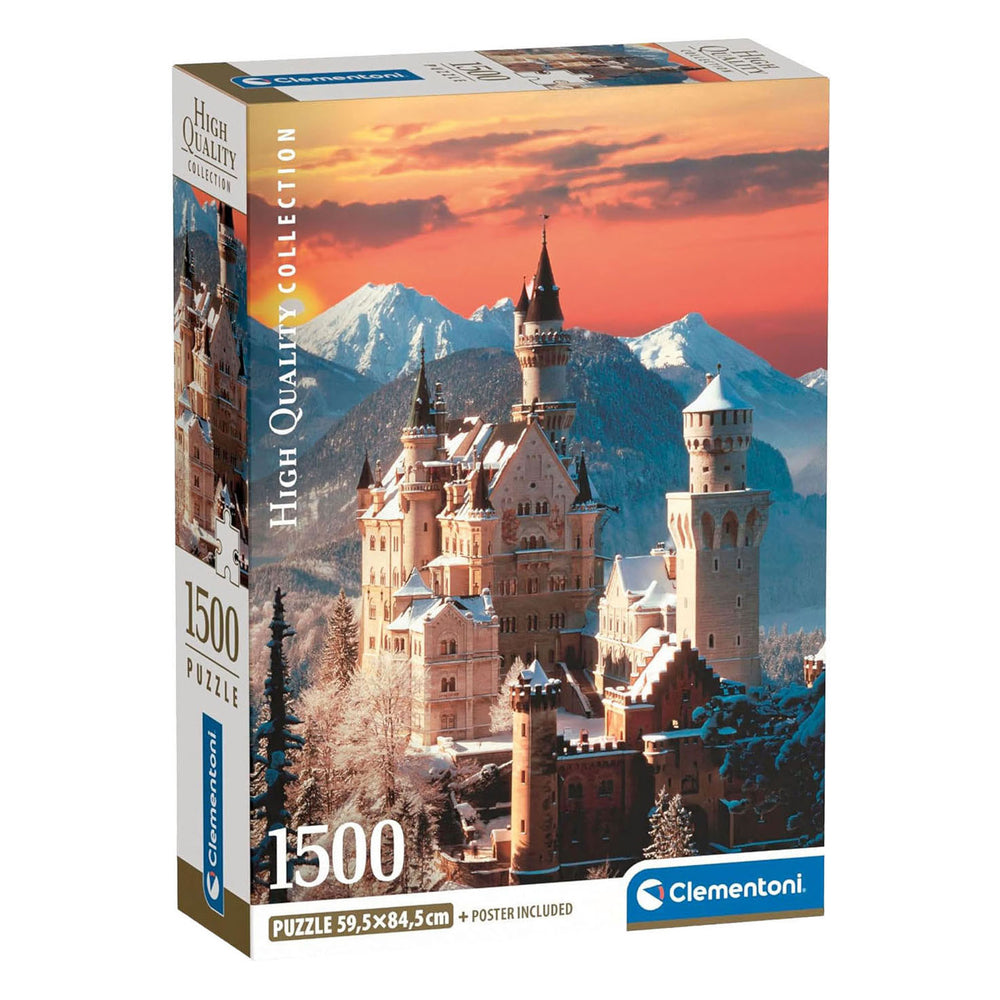 Clementoni legpuzzel neuschwanstein - 1500st.