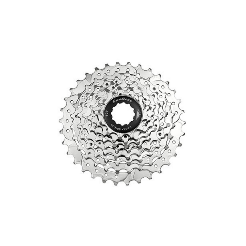 SunRace csm63 7 speed cassette 12-28t zilver in box