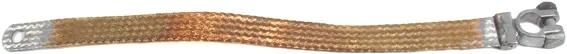 Hella masseband batt.ground straps 400mm2 m.terminal block