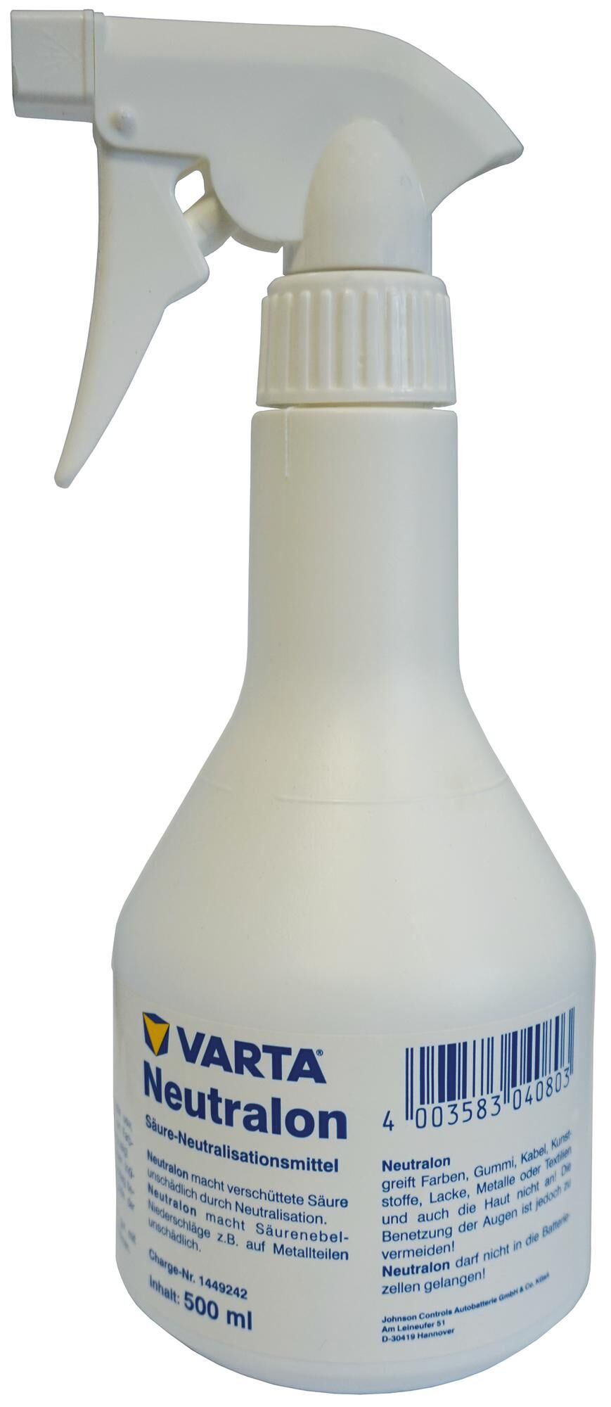 Varta neutralisatiemiddel neutralon neutralon spray can 500ml