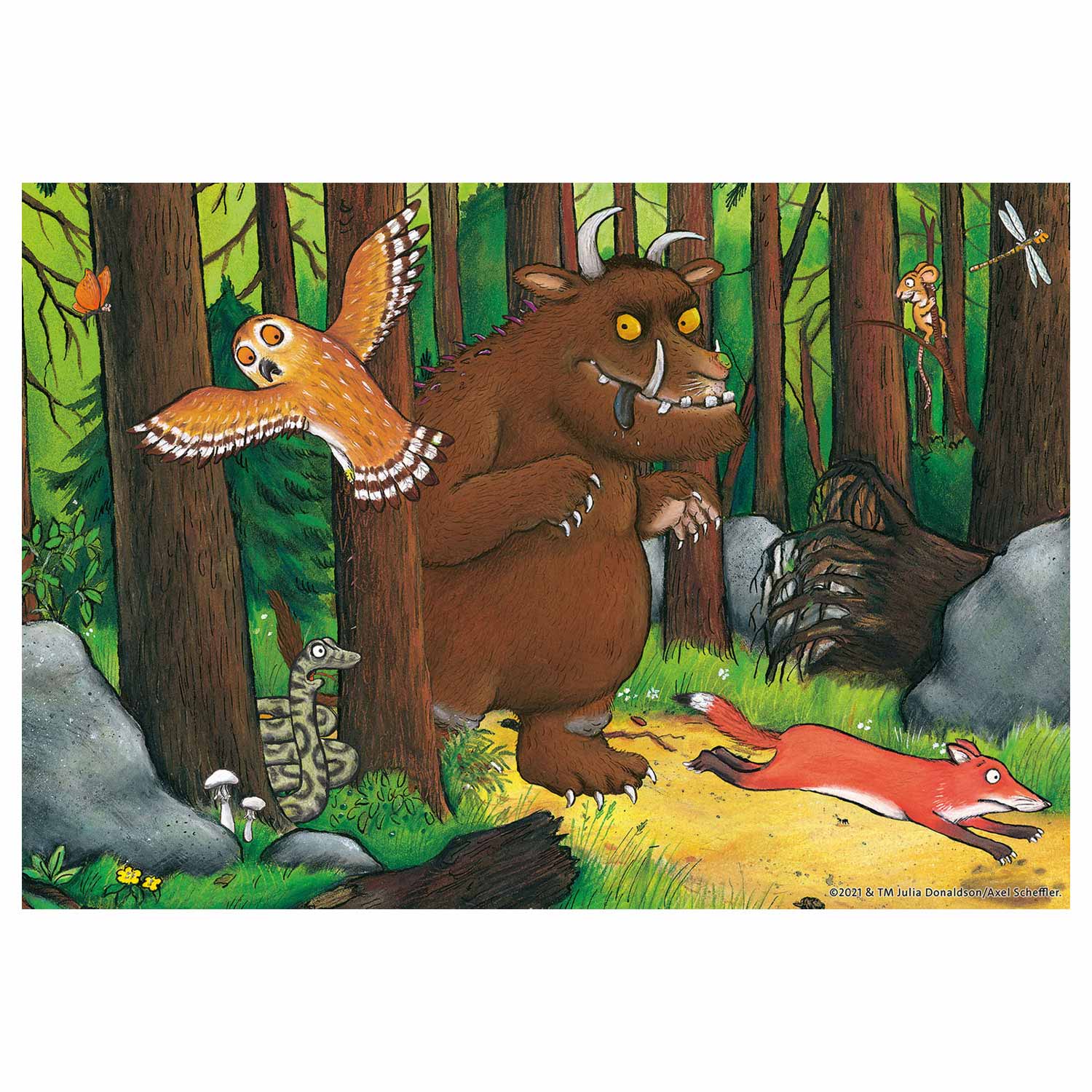 De Gruffalo Puzzel, 2x24st.