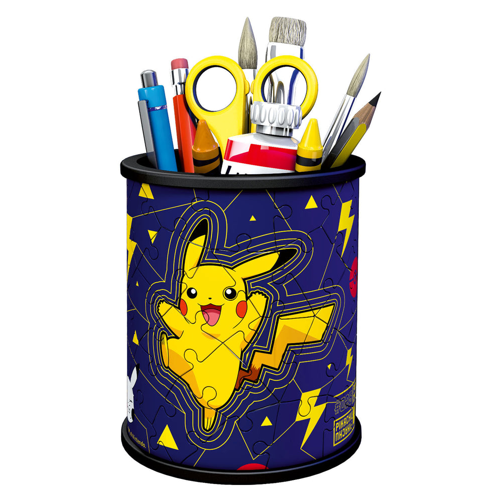 Pokémon ravensburger 3d puzzel - pennenbak - 54st.