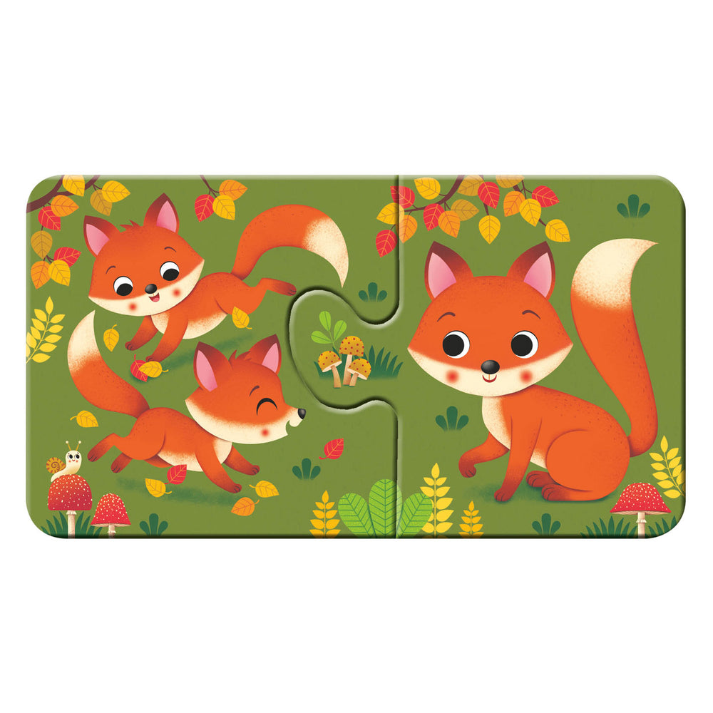 Ravensburger Animals and Their Babies - my first puzzles - 9x2 pieces - children's puzzle