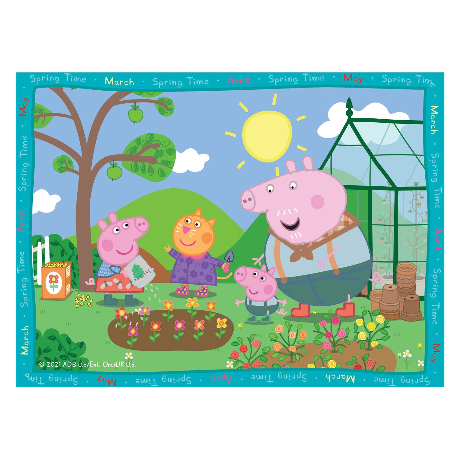 Ravensburger - Peppa Pig Seizoenenpuzzel 4in1