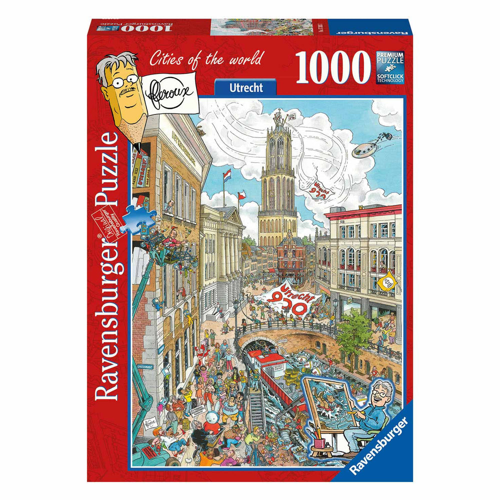 Ravensburger Fleroux Utrecht Jigsaw Puzzle, 1000 pieces