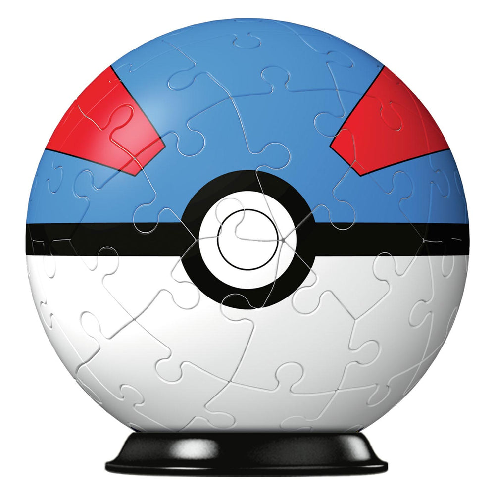 Ravensburger Pokémon Great Ball 3D Puzzle, 54 pieces.