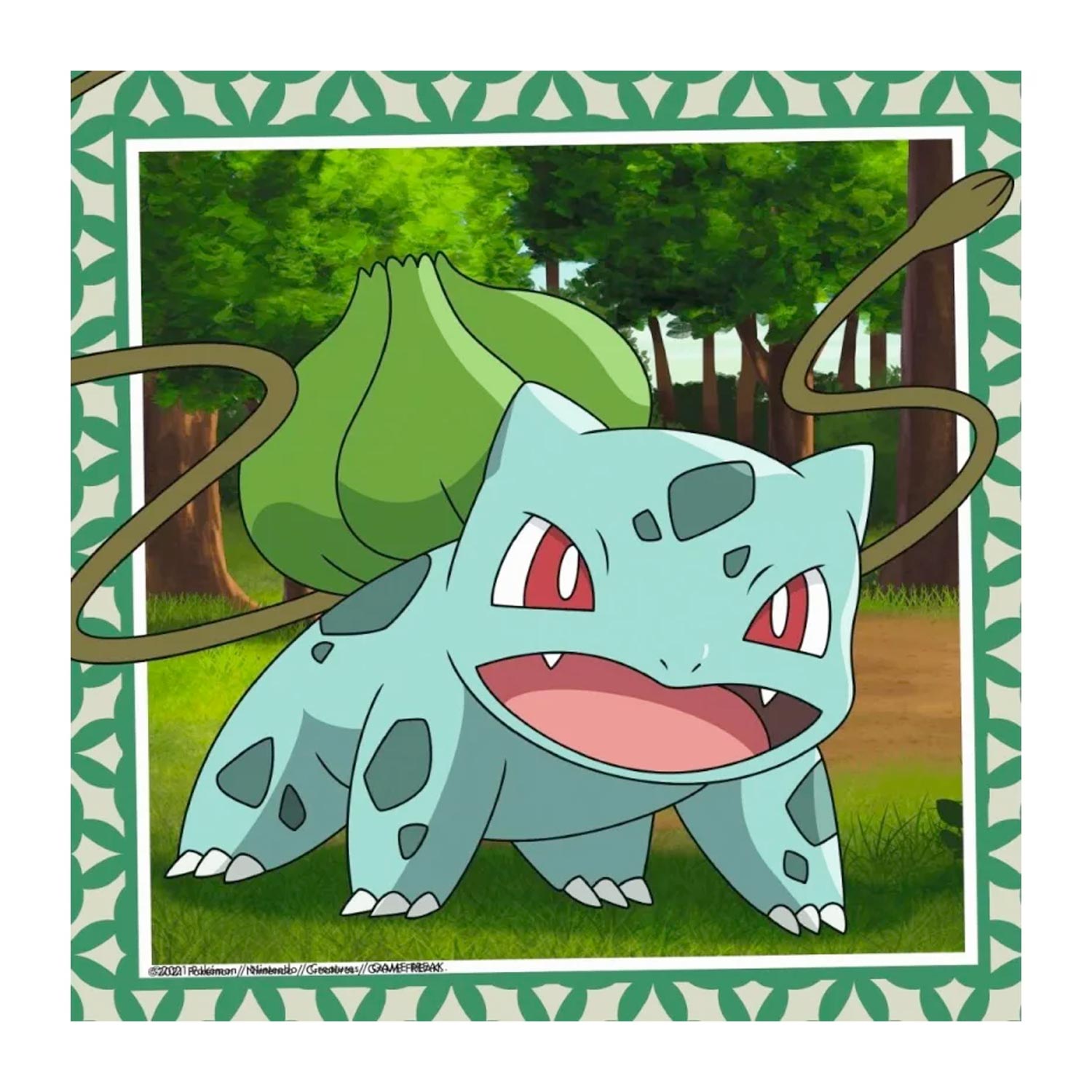 Ravensburger puzzle Pokémon: Charmander, Bulbasaur and Squirtle 3x49 pieces