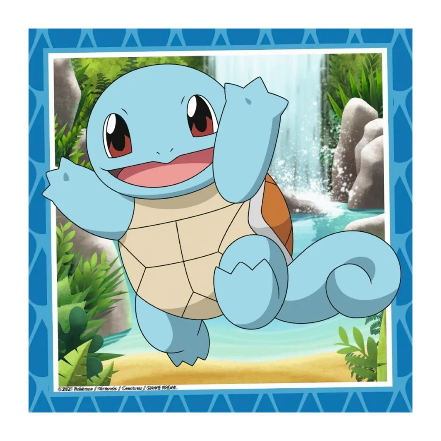 Ravensburger puzzle Pokémon: Charmander, Bulbasaur and Squirtle 3x49 pieces