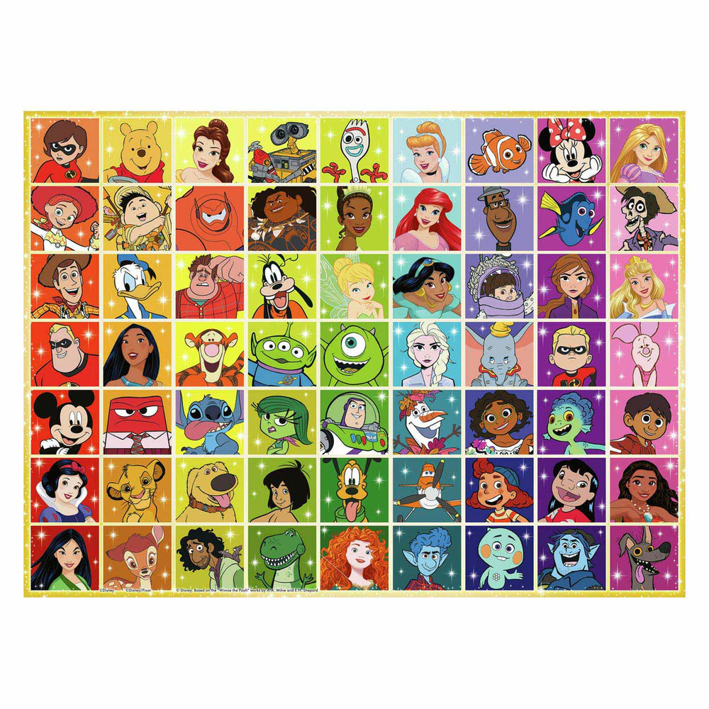 Ravensburger Disney Collage Puzzle - Jigsaw Puzzle - 100 XXL Pieces