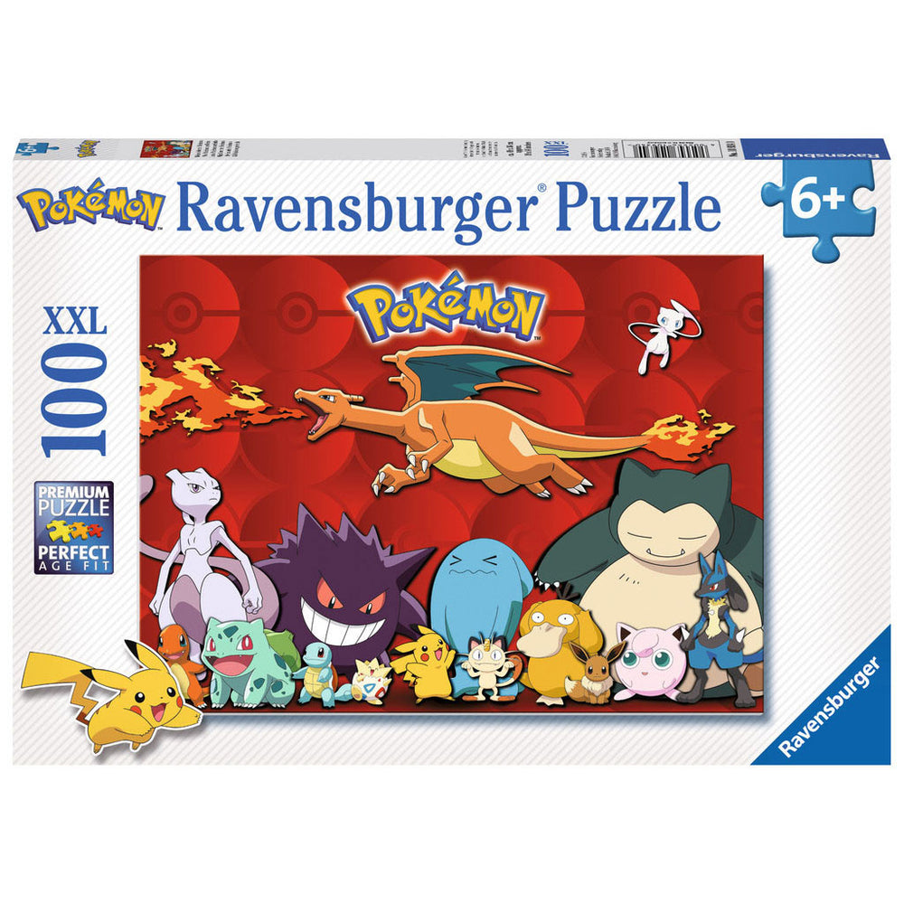 Ravensburger Pokémon Puzzle - Jigsaw Puzzle - 100 XXL Pieces