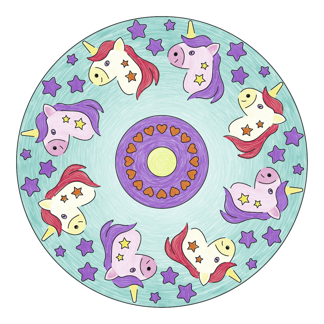 Mandala-Designer 2in1 - Eenhoorn