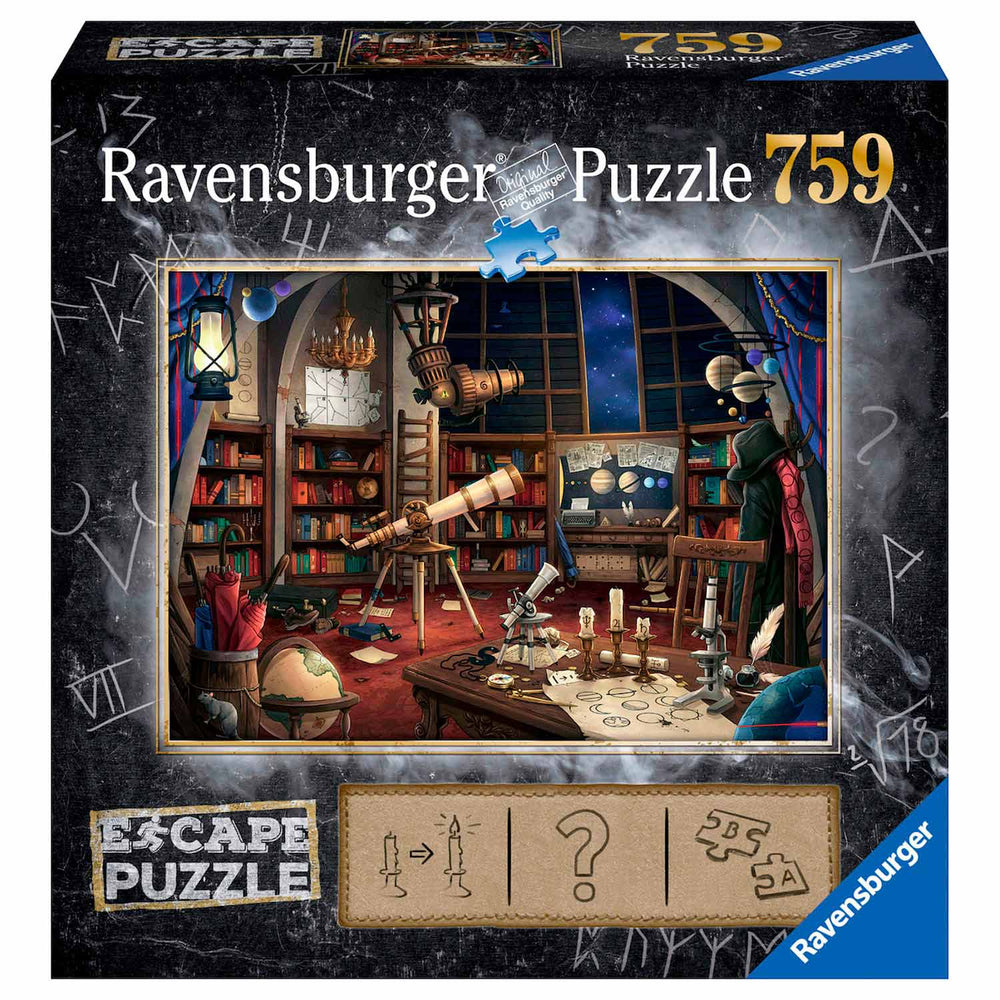 Ravensburger Escape Room Puzzle - The Observatory, 759 pieces.