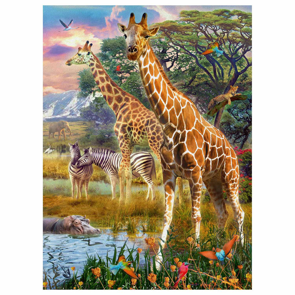Ravensburger Colourful Savannah Jigsaw Puzzle - 150 Pieces