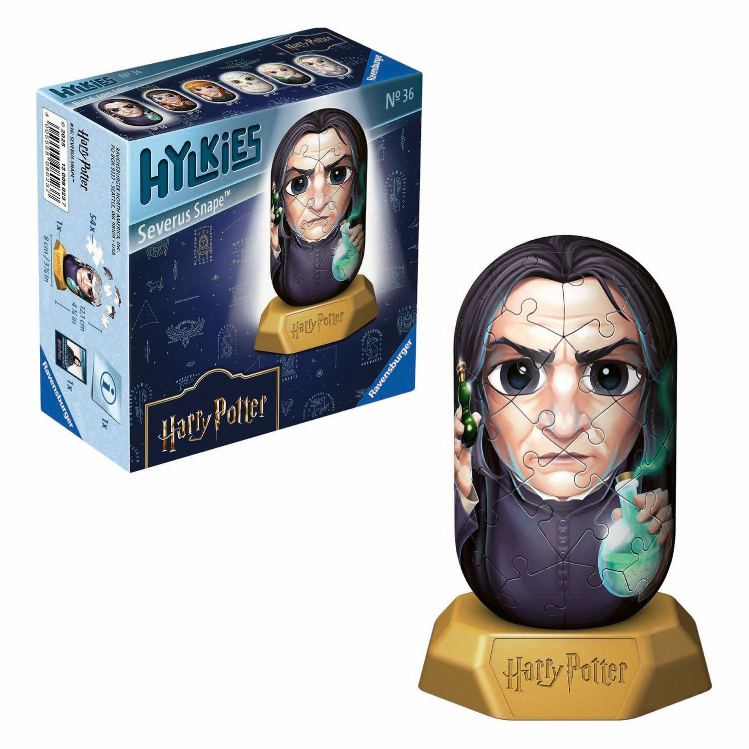Ravensburger 3d puzzel hylkies harry potter severus snape - 54st.
