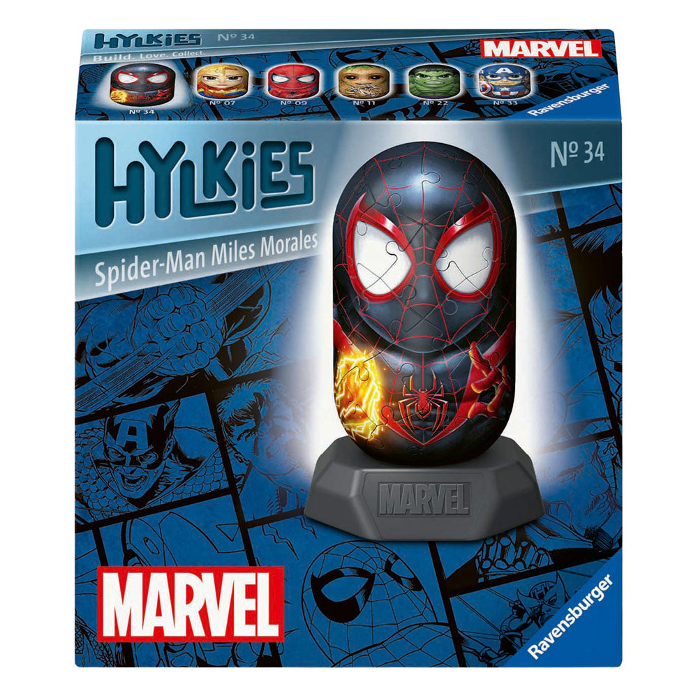 Ravensburger 3d puzzel hylkies marvel miles morales - 54st.