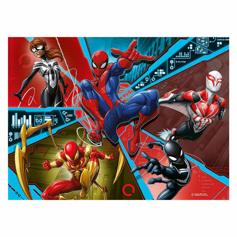 Ravensburger marvel spider-man 4-in-1 puzzel