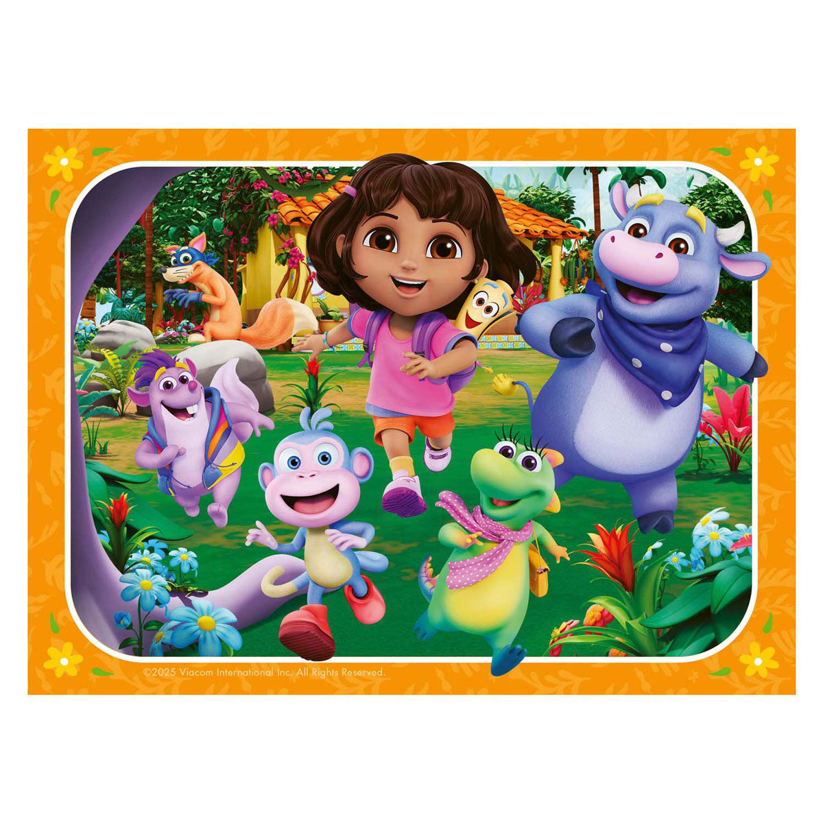 Ravensburger puzzel dora join the adventure! - legpuzzel - stukjes
