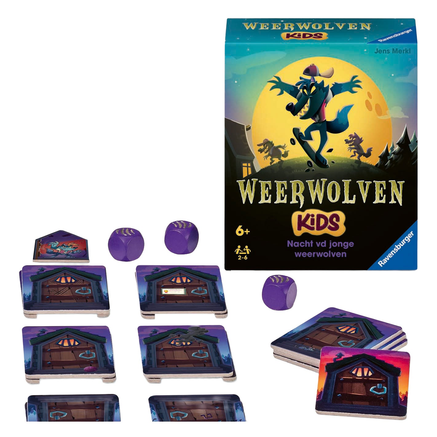 Ravensburger weerwolven kids - nacht van de jonge weerwolven