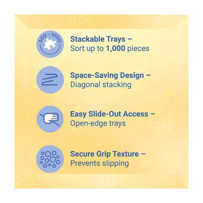 Ravensburger puzzle sort and go - puzzelsorteerder - 8st.