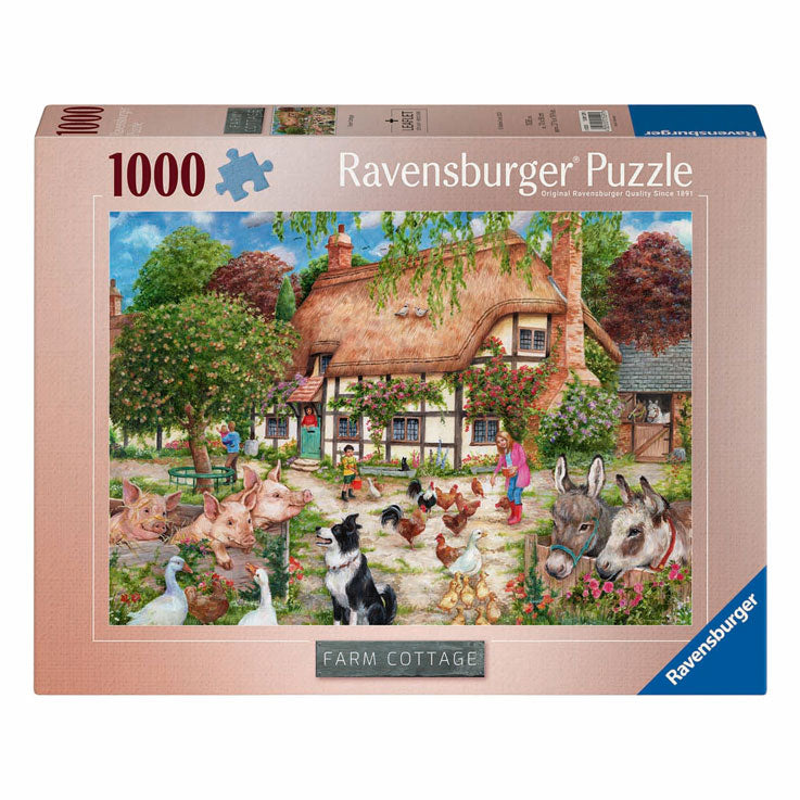 Ravensburger puzzel farm cottage 1000st