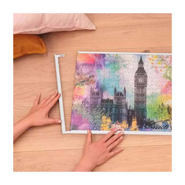 Ravensburger puzzel lijst 500 stukjes puzzel wit