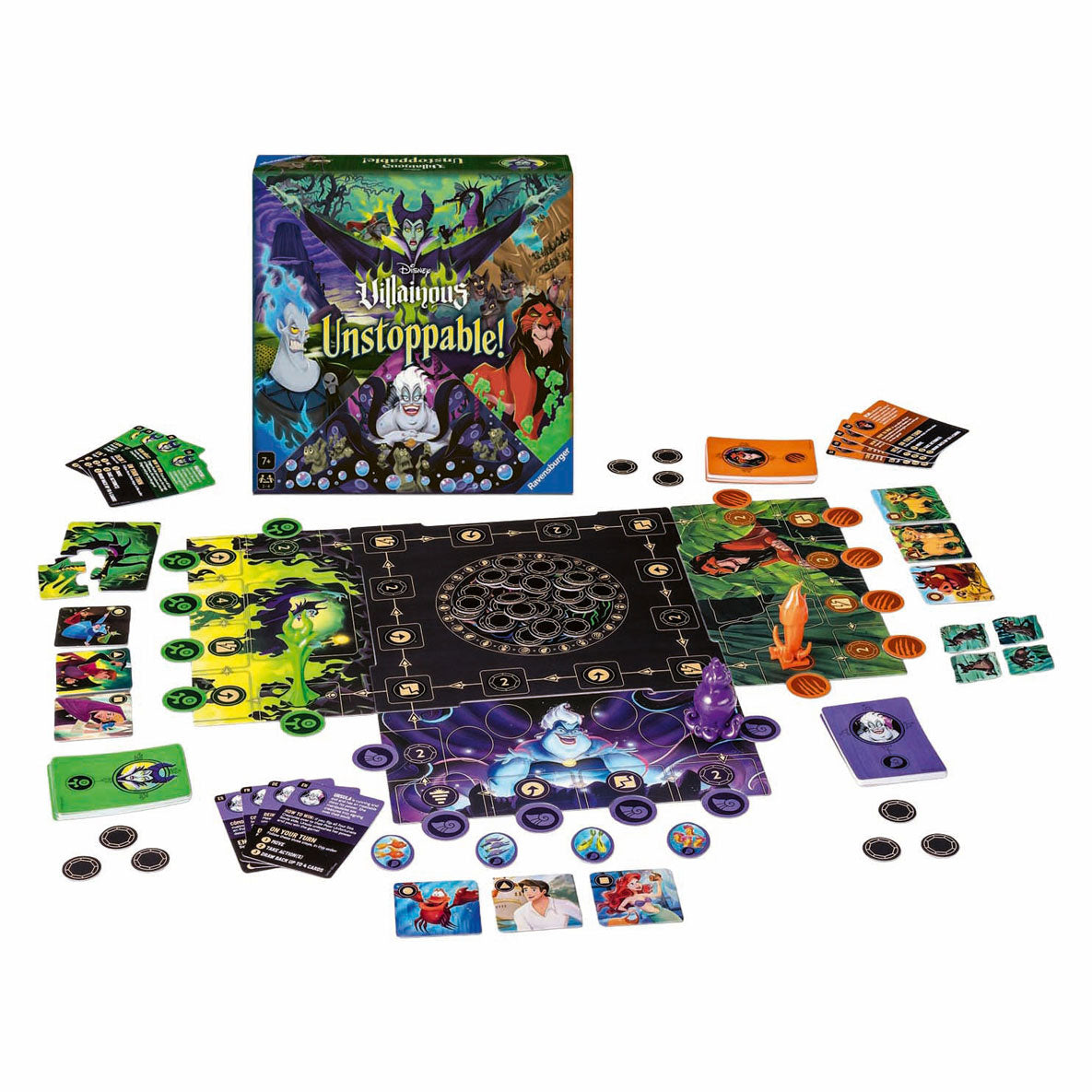 Ravensburger disney villainous unstoppable spel