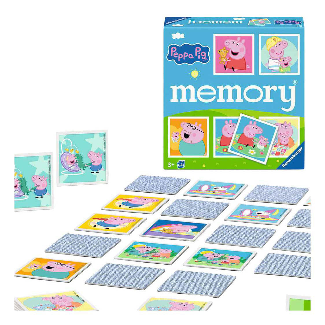 Ravensburger – memory® peppa pig – gezelschapsspel