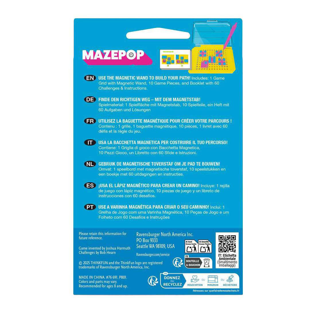 Ravensburger thinkfun maze pop