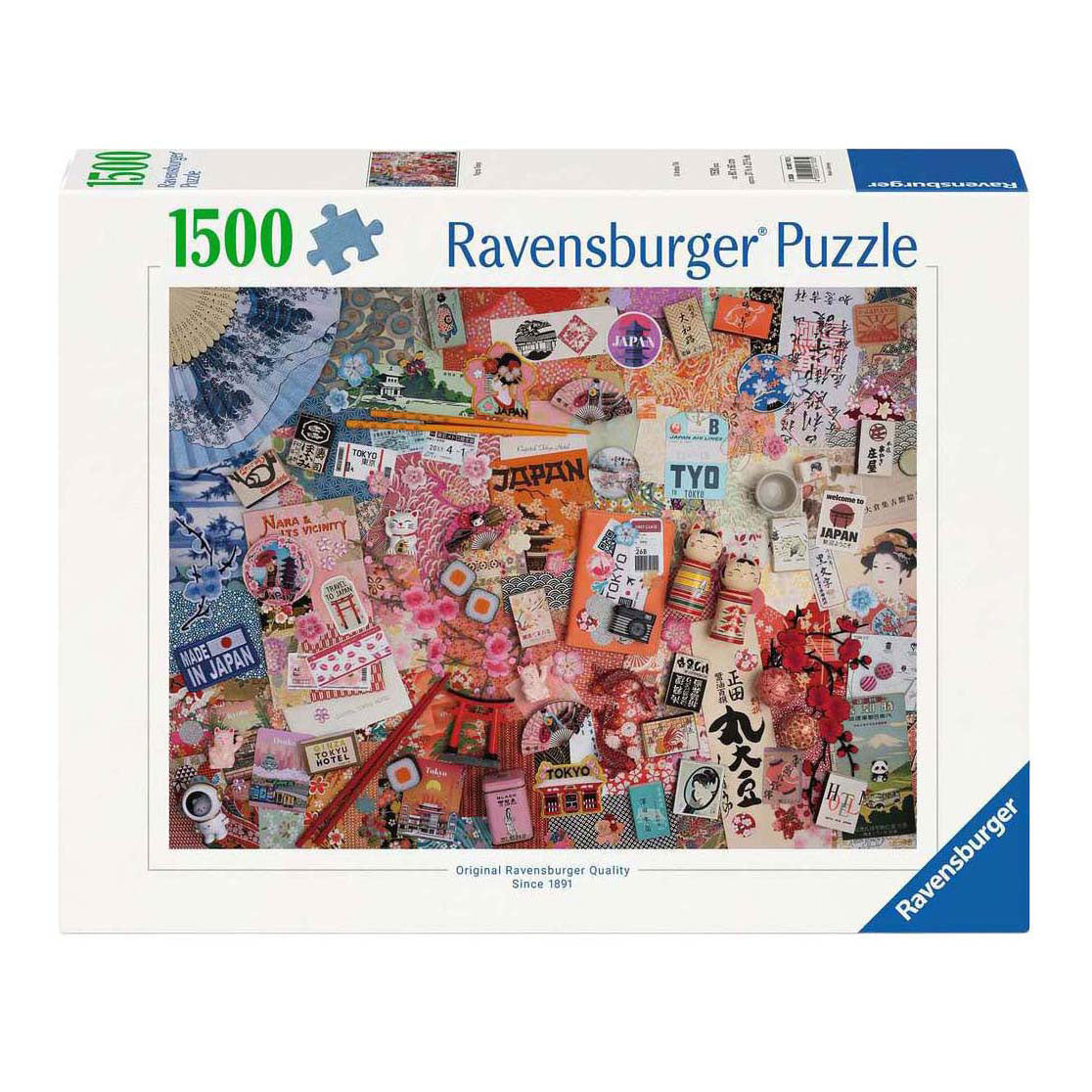 Ravensburger legpuzzel trip to tokyo - 1500st.