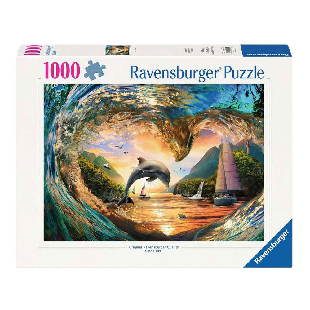 Ravensburger legpuzzel sunset splash - 1000st.
