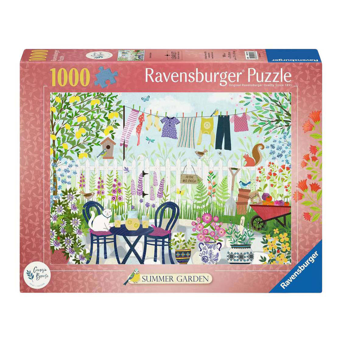 Ravensburger legpuzzel summer garden - 1000st.
