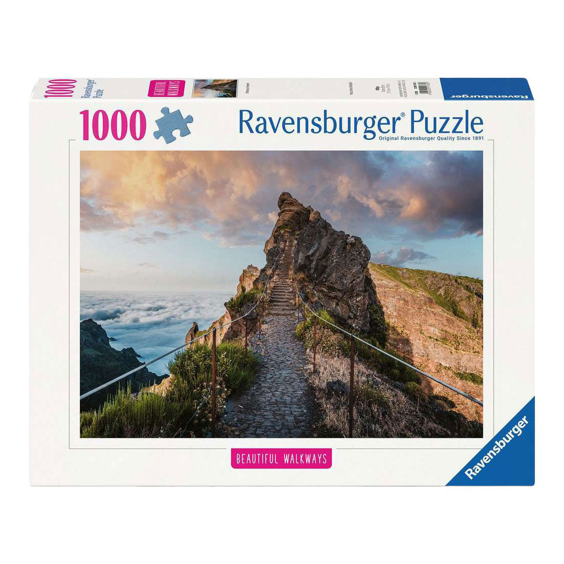 Ravensburger – hemels bergpad – legpuzzel – 1000 stukjes