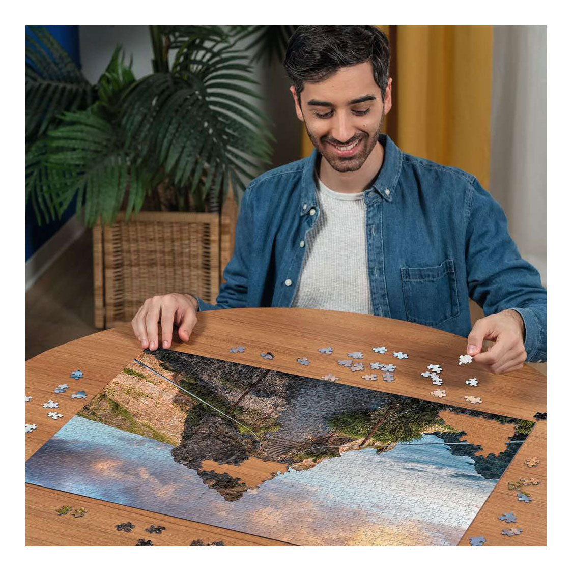 Ravensburger – hemels bergpad – legpuzzel – 1000 stukjes