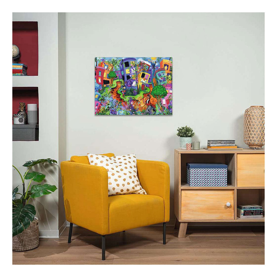 Ravensburger legpuzzel lady bug lane - 1000st.