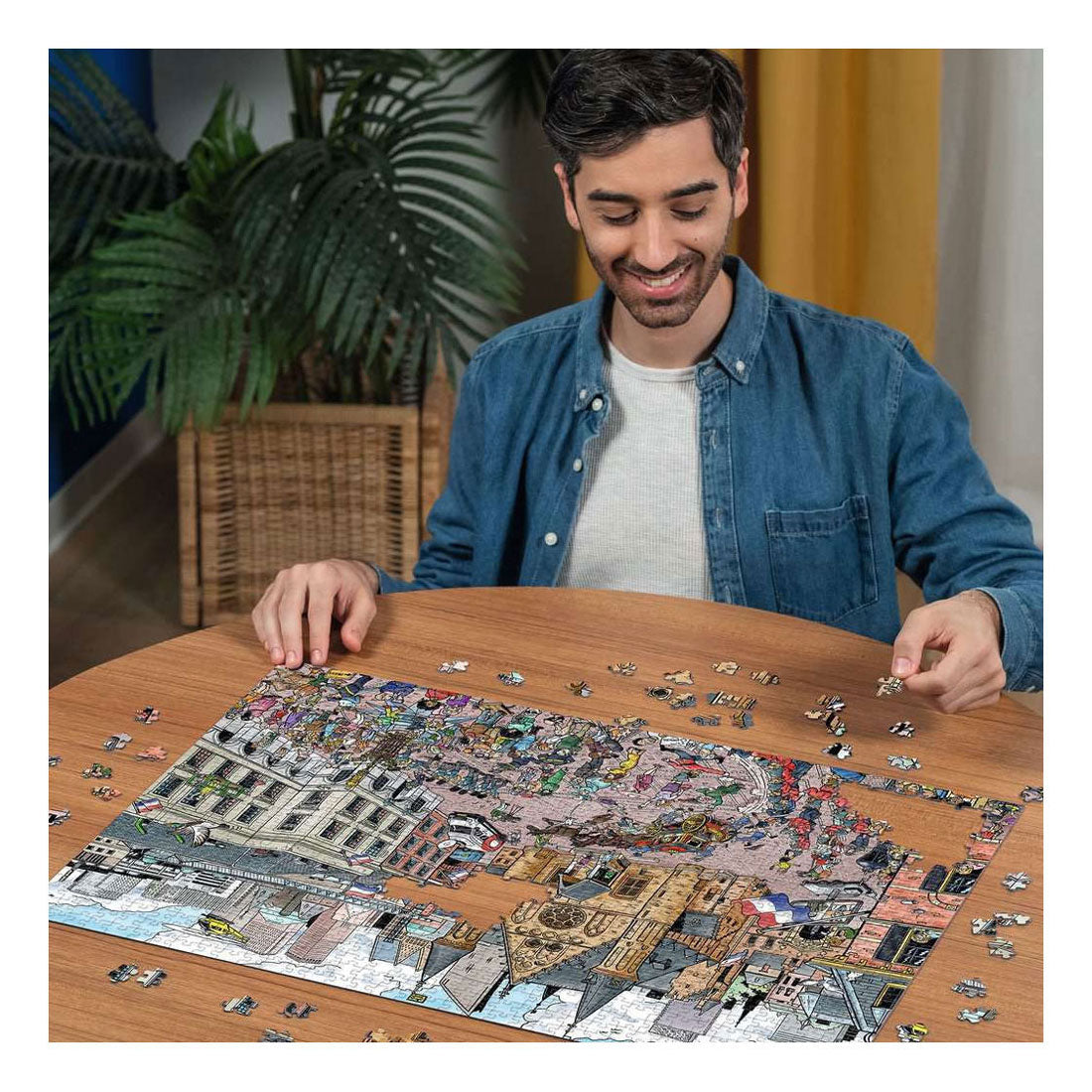 Ravensburger – cities of the world: den haag – legpuzzel – 1000 stukjes