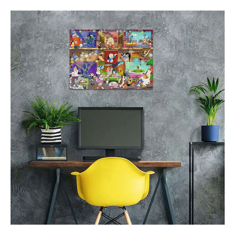 Ravensburger legpuzzel looney tunes studio - 1000st.