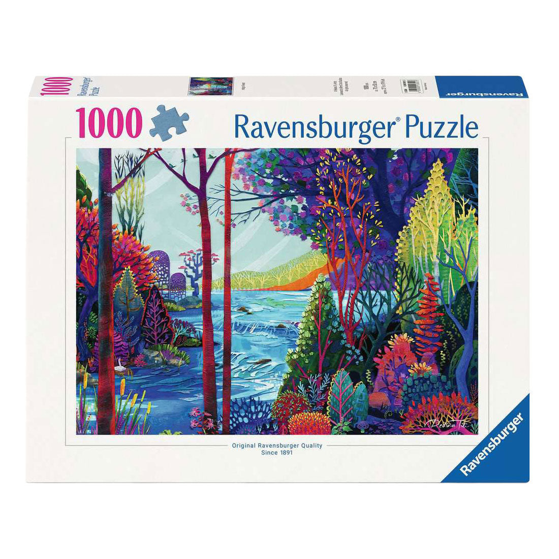 Ravensburger legpuzzel indigo forest - 1000st.
