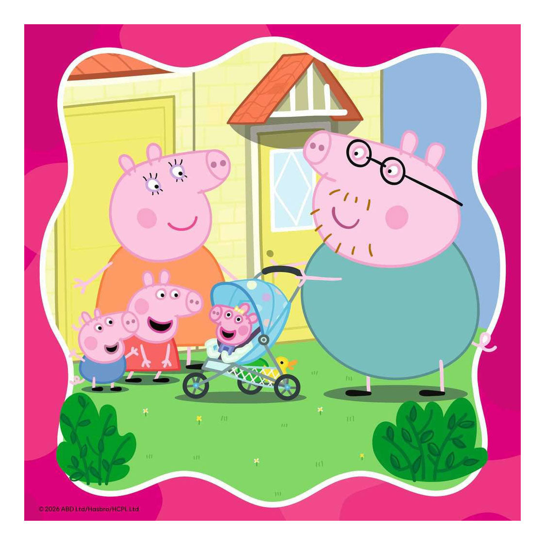 Ravensburger puzzel peppa pig 3x49pcs
