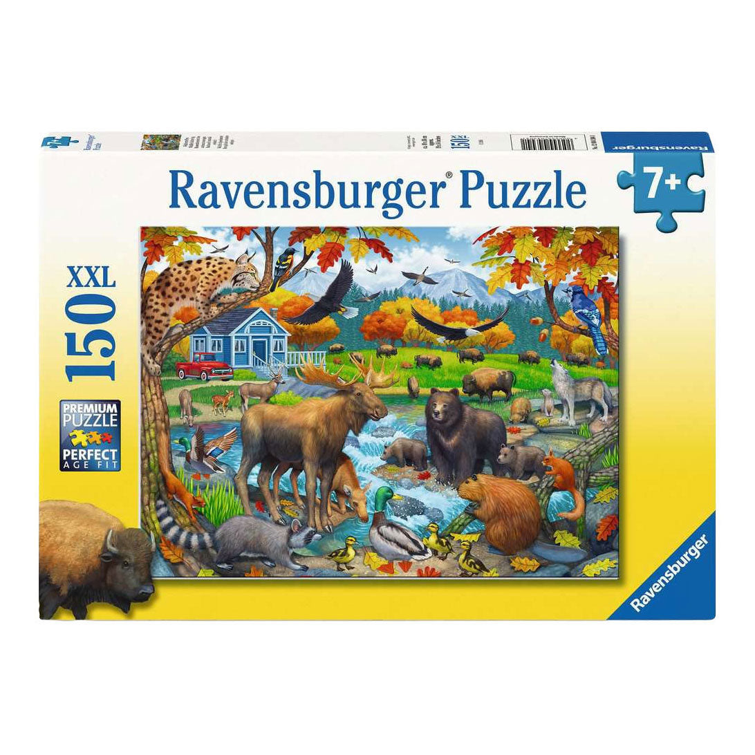 Ravensburger puzzel wildlife 150pcs