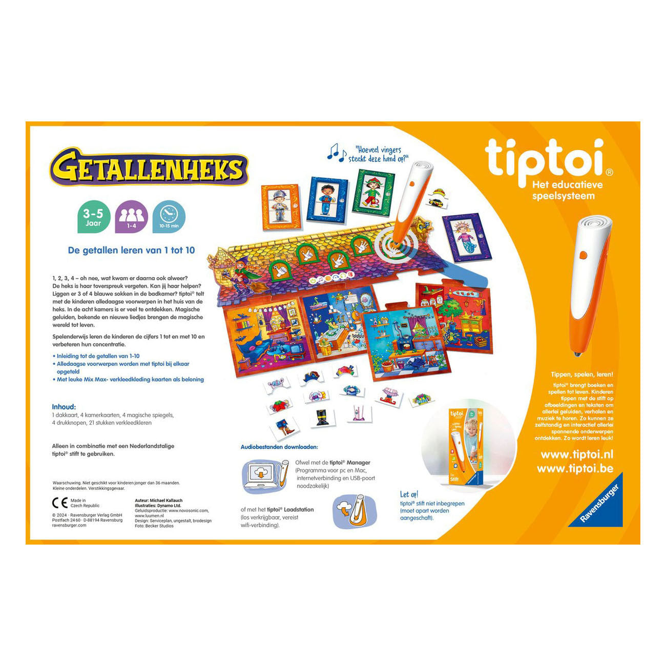 Ravensburger tiptoi getallenheks