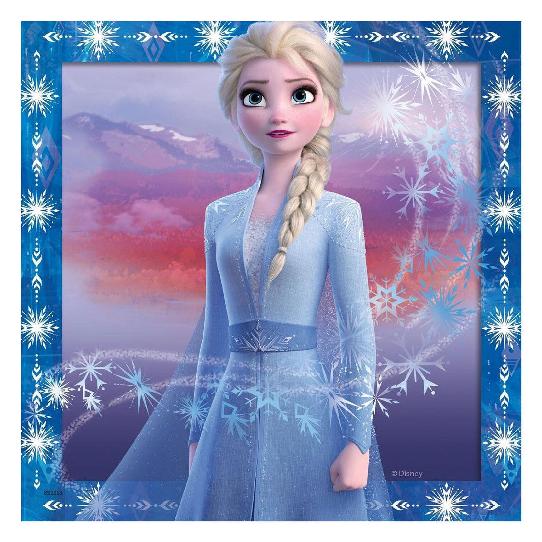 Ravensburger legpuzzel frozen 2 de reis begint - 3x49st.