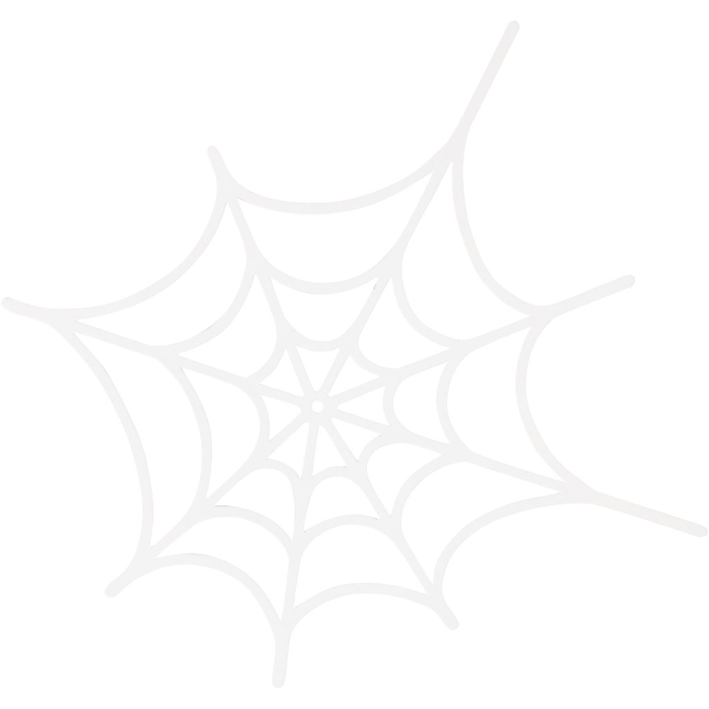 Creatief bedrijf spinnenweb wit, 230 gram