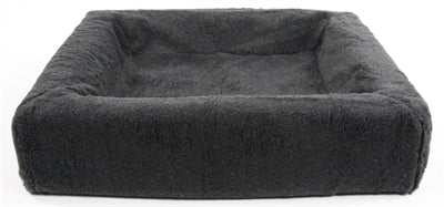 Bia bed Fleeceschoffel hondenmand grijs