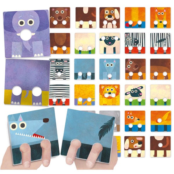 Headu animal theater cards