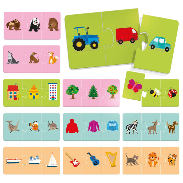Headu Puzzle and Compare, 36 pcs.