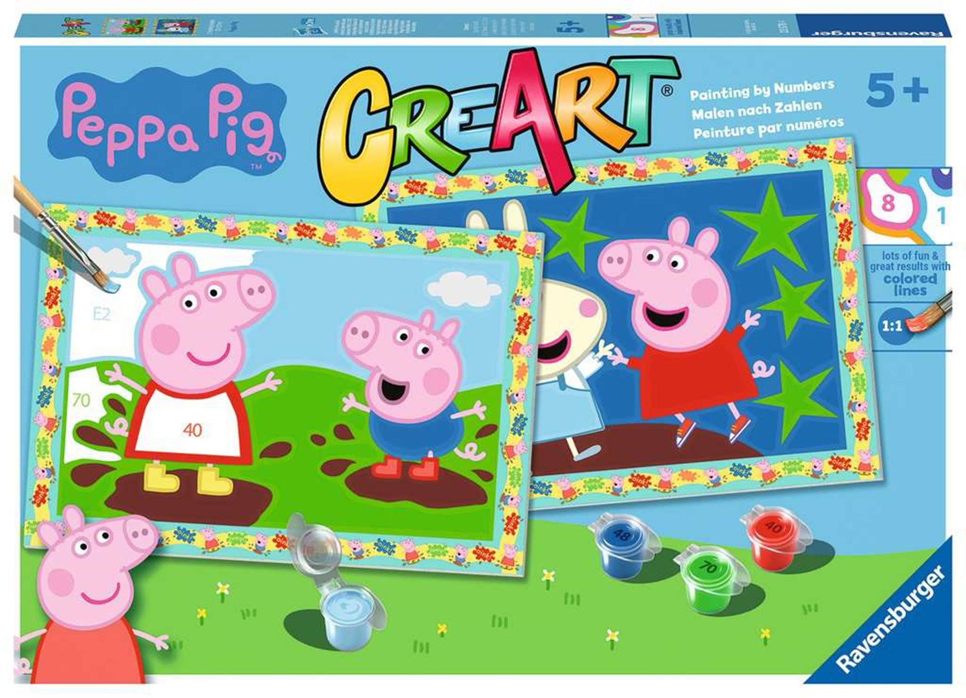 Ravensburger creart peppa pig