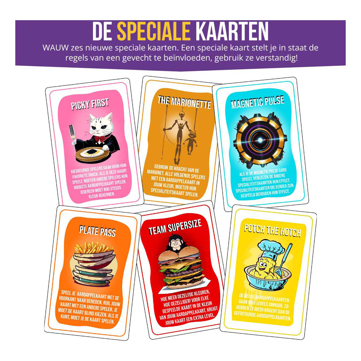 Gebakken Aardappelen kaartspel gefrituurde editie (nl)