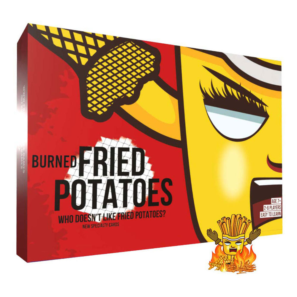Fried potatoes card game burned edition (engelstalig)