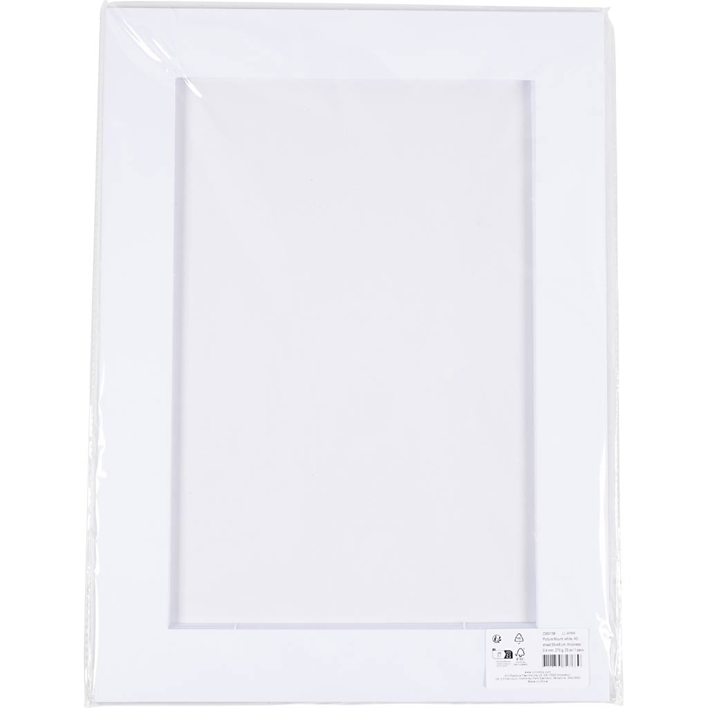 Https: www.cchobby.nl passepartout-lijsten-a3-vel-35x48-cm-dikte-0-4-mm-270-gr-wit-25-stuk-1-doos