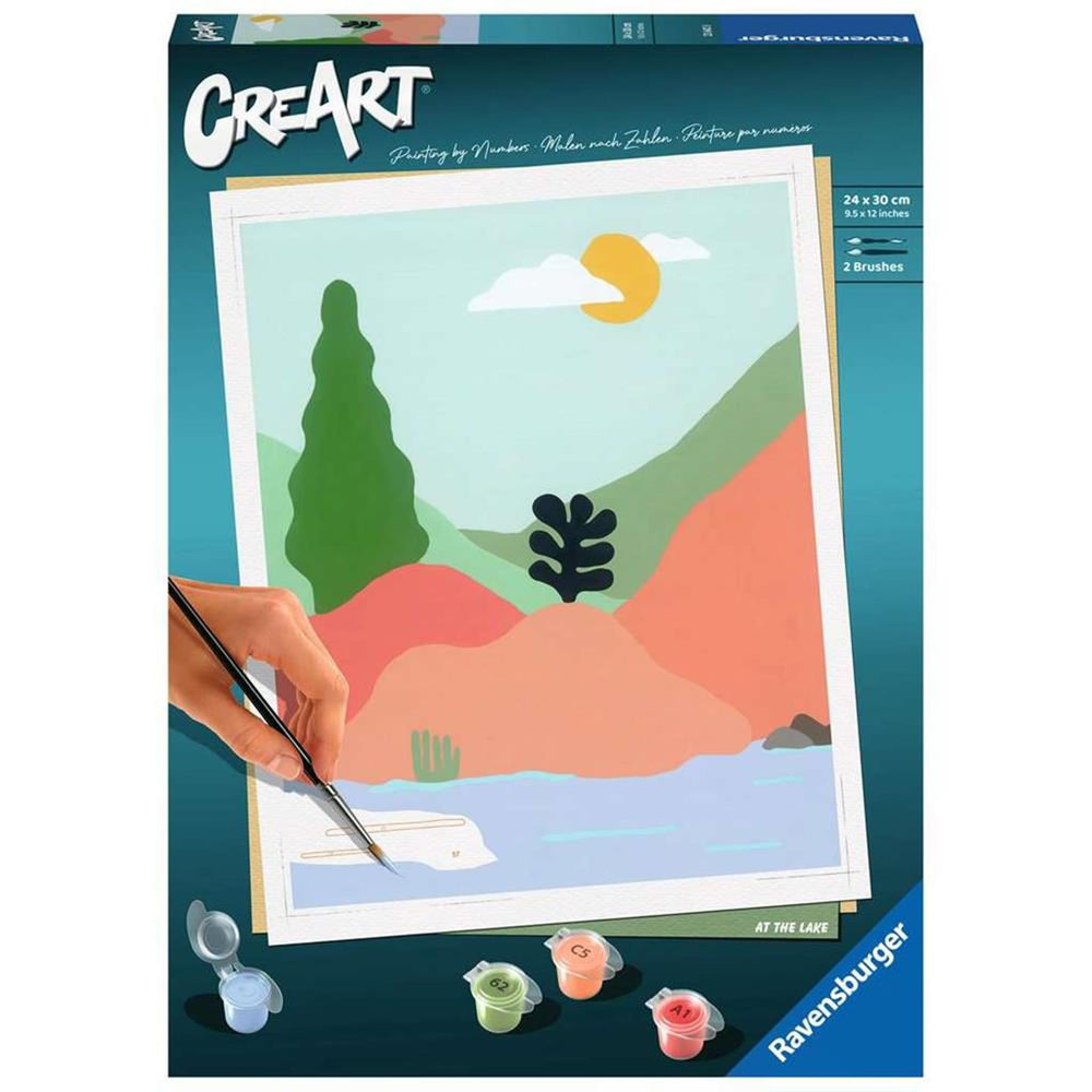 Ravensburger creart schilderen op nummer - aan het meer
